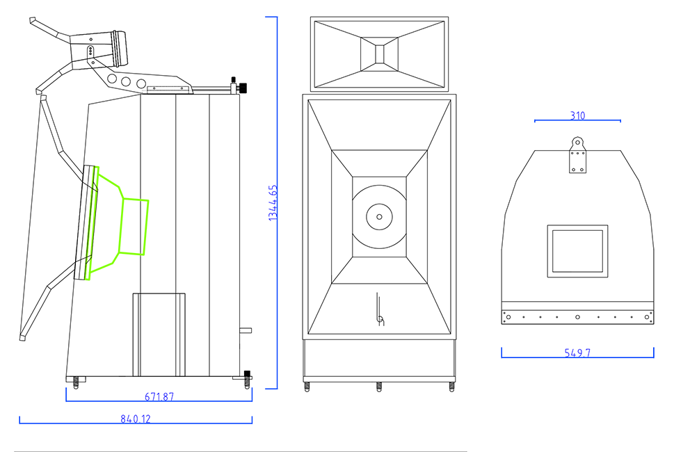 Dimensions of the Gran Gioia MK 2